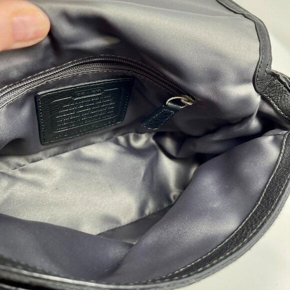 Coach  Crossbody & Wristlet Signature Fabric Leather Trim Black/black - Picture 4 of 14